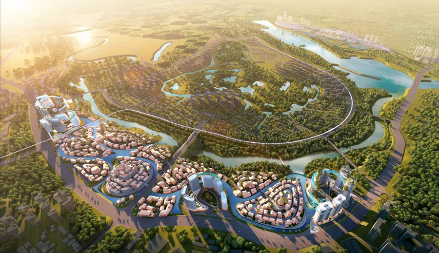 歌朗河项目奠基 助推西双版纳打造世界旅游名城新名片_bwin体育新华网(图2)